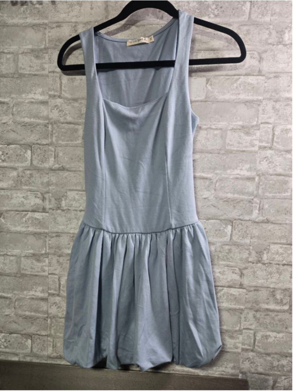 Live to be Spoiled Light Blue Mini Dress XS